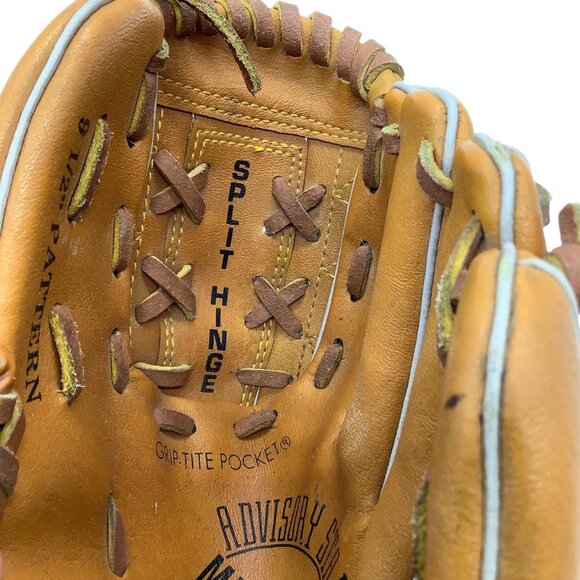 Wilson Advisory Staff Mini-Pro Series Baseball Glove 9.5" Leather Split Hinge - Picture 3 of 7